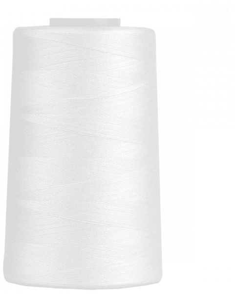 Нитки Sewing Thread 40/2 5000 ярд. цвет - белый 100% п/э в Дзержинске