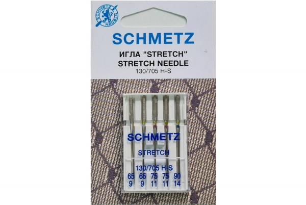 Иглы Schmetz стрейч combi (65x2, 75x2, 90x1), 5 шт в Дзержинске